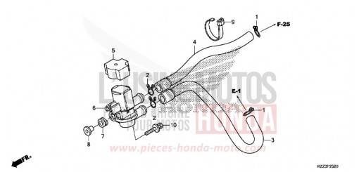 ELETTROVALVOLA INIEZIONE ARIA CRF250LF di 2015